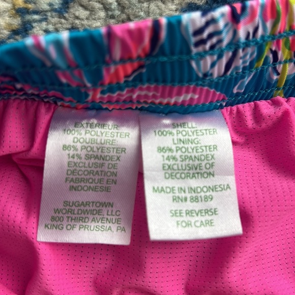 Lilly Pulitzer Luxletic gym shorts - Picture 4 of 7